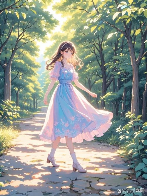 电影中梦幻的法国乡村场景，色调柔和像油画